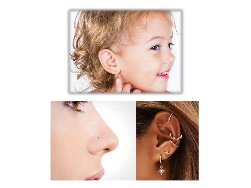 Perçage oreilles Saint-Paul